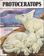 Summary: Information about Protoceratops, including its physical appearance and lifestyle.