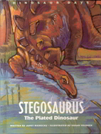 Summary: The plant-eating stegosaurus, its behavior, environment, and appearance.