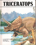 Summary: An introduction to the dinosaur triceratops, which means three-horned face.